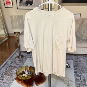 Lululemon Cotton Blend pocket tee